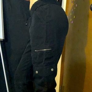 Banana Republic Cargo Joggers Black